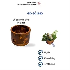 Giỏ gỗ nhỏ Xạ Hương