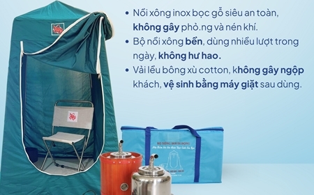 Bán lều xông hơi vải dù cao cấp – Bền đẹp, giữ nhiệt tốt