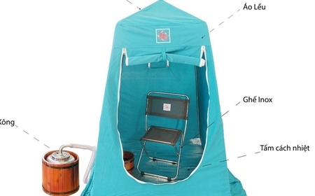 Mua lều xông hơi bao nhiêu tiền là hợp lý? Tránh mua hàng kém chất lượng