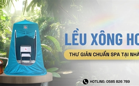 Mua lều xông hơi ở đâu HCM? Giao nhanh – Giá tốt