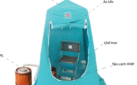 So sánh giá lều xông hơi tại nhà theo từng phân khúc